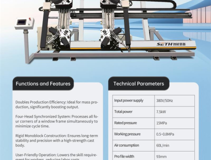 CNC Corner Crimping Machine